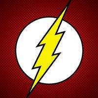 Dc Comics the Flash Symbol - 40 X 40Cm, Multi