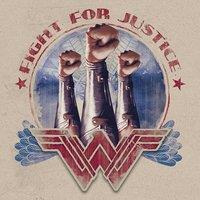 Wonder Woman fight For Justice 40X40, Multi