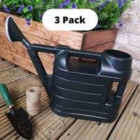 Samuel Alexander 3 Of 6.5L Ward Garden Watering Can w/ Rose - Green, Green