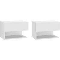 Vidaxl 4-layer Book Shelf Living Room Bedroom Living Room Bookcase Standing Display Rack Storage Shelving Home Organiser Oak Engineered Wood, White