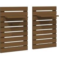 Vidaxl Bed Cabinet With Solid Wood Legs Home Bedroom Side Bed Couch End Table Storage Cabinet Stand Nightstand Furniture High Gloss Grey 40X30X50 Cm, Brown