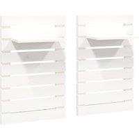 Vidaxl Bed Frame Queen Bed Base Slat Bed With Metal Legs Mattress Base For Bedroom Modern Style Black 153X203 Cm Engineered Wood, White