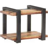 Vidaxl Bedside Cabinet 50X40X40 Cm Solid Reclaimed Wood, Brown