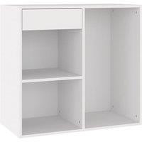 Vidaxl Cosmetic Cabinet White 80X40X75 Cm Engineered Wood, White
