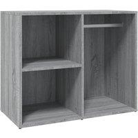Vidaxl Dressing Cabinet Grey Sonoma 80X40X65 Cm Engineered Wood, Grey