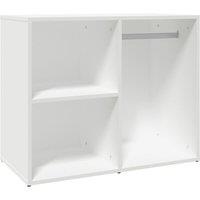 Vidaxl Dressing Cabinet White 80X40X65 Cm Engineered Wood, White