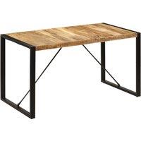 Vidaxl Dining Table 140X70X75 Cm Solid Mango Wood