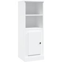 Vidaxl Highboard White 36X35.5X103.5 Cm Engineered Wood, White