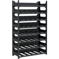 Vidaxl Wine Rack For 48 Bottles Pp Stackable