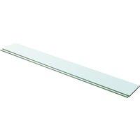 Vidaxl Shelves 2 Pcs Panel Glass Clear 100X12 Cm