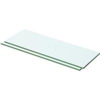 Vidaxl Shelves 2 Pcs Panel Glass Clear 50X12 Cm