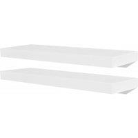 Vidaxl Wall Shelves 4 Pcs White 60 Cm, White