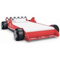 vidaXL Children's Race Car Bed 90x200 cm Red, Red