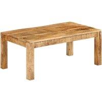Vidaxl Coffee Table 100X55X40 Cm Solid Wood Mango, Brown