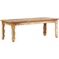 Vidaxl Coffee Table 110X50X40 Cm Solid Reclaimed Wood, Brown