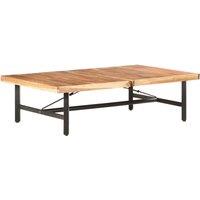 Vidaxl Coffee Table 142X90X42 Cm Solid Acacia Wood, Brown