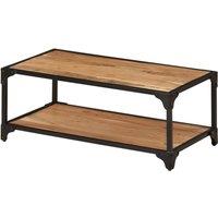 Vidaxl Coffee Table 90X45X35 Cm Solid Acacia Wood, Brown