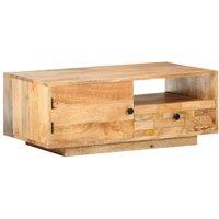 Vidaxl Coffee Table 90X50X35 Cm Solid Mango Wood, Brown