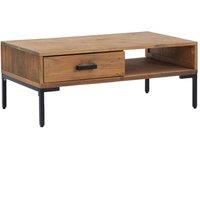 Vidaxl Coffee Table 90X50X35 Cm Solid Pinewood, Brown