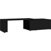 Vidaxl Coffee Table Black 150X50X35 Cm Engineered Wood, Black