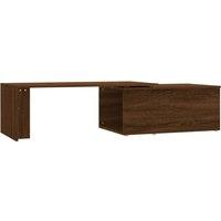 Vidaxl Coffee Table Brown Oak 150X50X35 Cm Engineered Wood, Brown