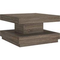 Vidaxl Coffee Table Grey 60X60X35 Cm Mdf, Grey
