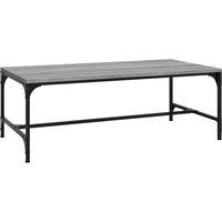 Vidaxl Coffee Table Grey Sonoma 100X50X35 Cm Engineered Wood, Grey
