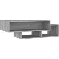 Vidaxl Coffee Table Grey Sonoma 105X55X32 Cm Engineered Wood, Grey