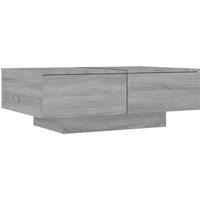 Vidaxl Coffee Table Grey Sonoma 90X60X31 Cm Engineered Wood, Grey