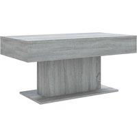 Vidaxl Coffee Table Grey Sonoma 96X50X45 Cm Engineered Wood, Grey