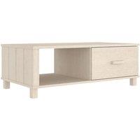 Vidaxl Coffee Table Hamar Honey Brown 100X55X35 Cm Solid Wood Pine, Brown