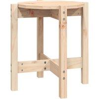 Vidaxl Coffee Table 42.5X45 Cm Solid Wood Pine, Brown