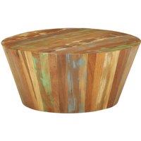Vidaxl Coffee Table 65X31 Cm Solid Reclaimed Wood