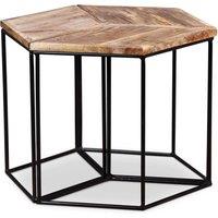 Vidaxl Coffee Table Solid Mango Wood 56X48X40 Cm, Brown