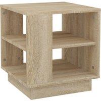 Vidaxl Coffee Table Sonoma Oak 40X40X43 Cm Engineered Wood