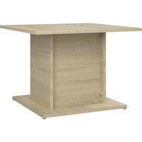 Vidaxl Coffee Table Sonoma Oak 55.5X55.5X40 Cm Engineered Wood