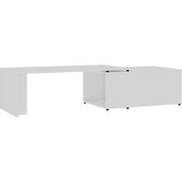 Vidaxl Coffee Table White 150X50X35 Cm Engineered Wood, White