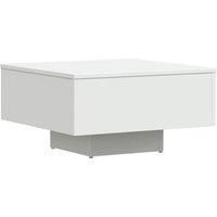 Vidaxl Coffee Table White 60X60X31.5 Cm Engineered Wood, White