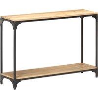 Vidaxl Console Table 110X30X75 Cm Solid Mango Wood, Brown