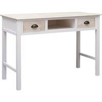 Vidaxl Console Table 110X45X76 Cm Wood, Brown