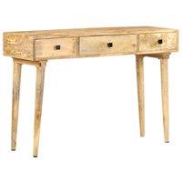 Vidaxl Console Table 115X35X76 Cm Solid Mango Wood, Brown