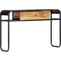 Vidaxl Console Table 118X30X75 Cm Solid Mango Wood, Brown