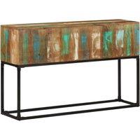 Vidaxl Console Table 120X30X75 Cm Solid Reclaimed Wood, Brown
