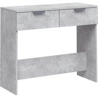Vidaxl Console Table Concrete Grey 90X36X75 Cm Engineered Wood, Grey