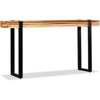 Vidaxl Console Table Solid Reclaimed Wood Adjustable