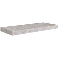 Vidaxl Floating Wall Shelf Concrete Grey 60X23.5X3.8 Cm Mdf, Grey