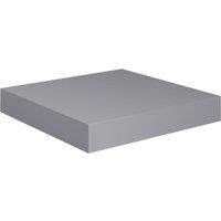 Vidaxl Floating Wall Shelf Grey 23X23.5X3.8 Cm Mdf, Grey