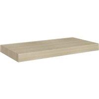 Vidaxl Floating Wall Shelf Oak 50X23X3.8 Cm Mdf, Brown