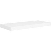 Vidaxl Floating Wall Shelf White 60X23.5X3.8 Cm Mdf, White