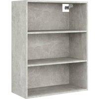 Vidaxl Hanging Wall Cabinet Concrete Grey 69.5X32.5X90 Cm, Grey